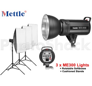 Studio Light Set - 900W (3xME300)